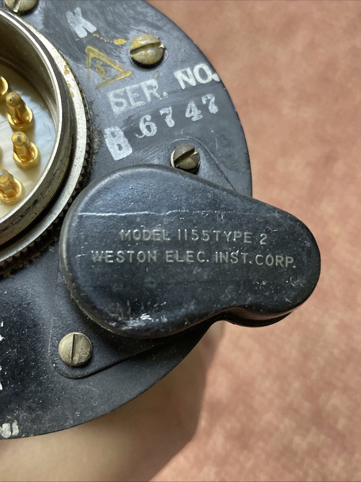 Weston 1155 VOR/LOC Course Indicator PN 16706