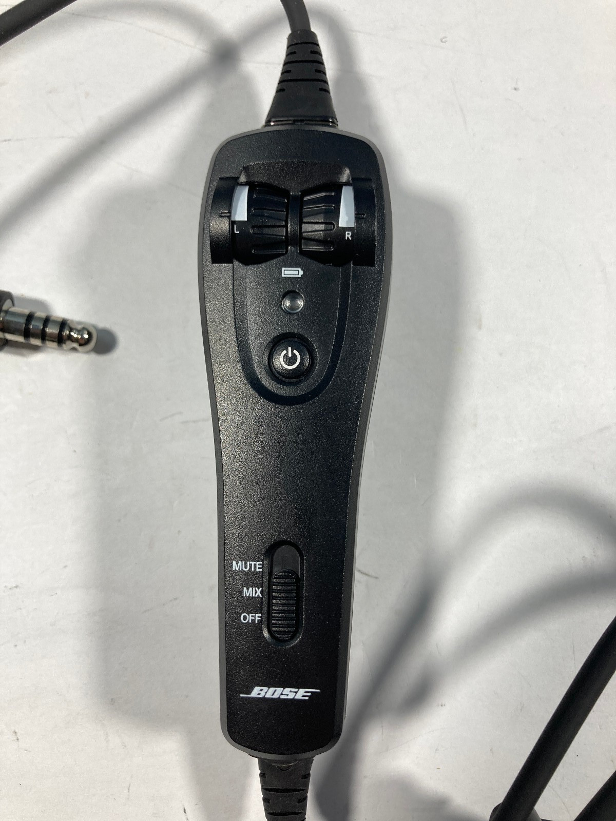 Bose A20 Aviation Headset with Helicopter u174 Plug and Soft Case