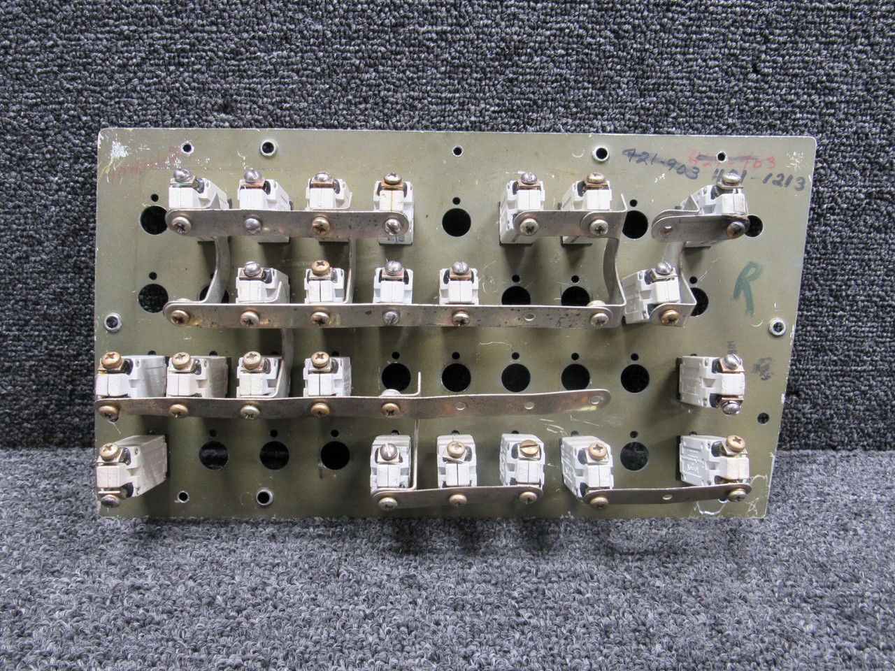 5818121-32 Cessna 421C Circuit Breaker Panel Assembly with Breakers