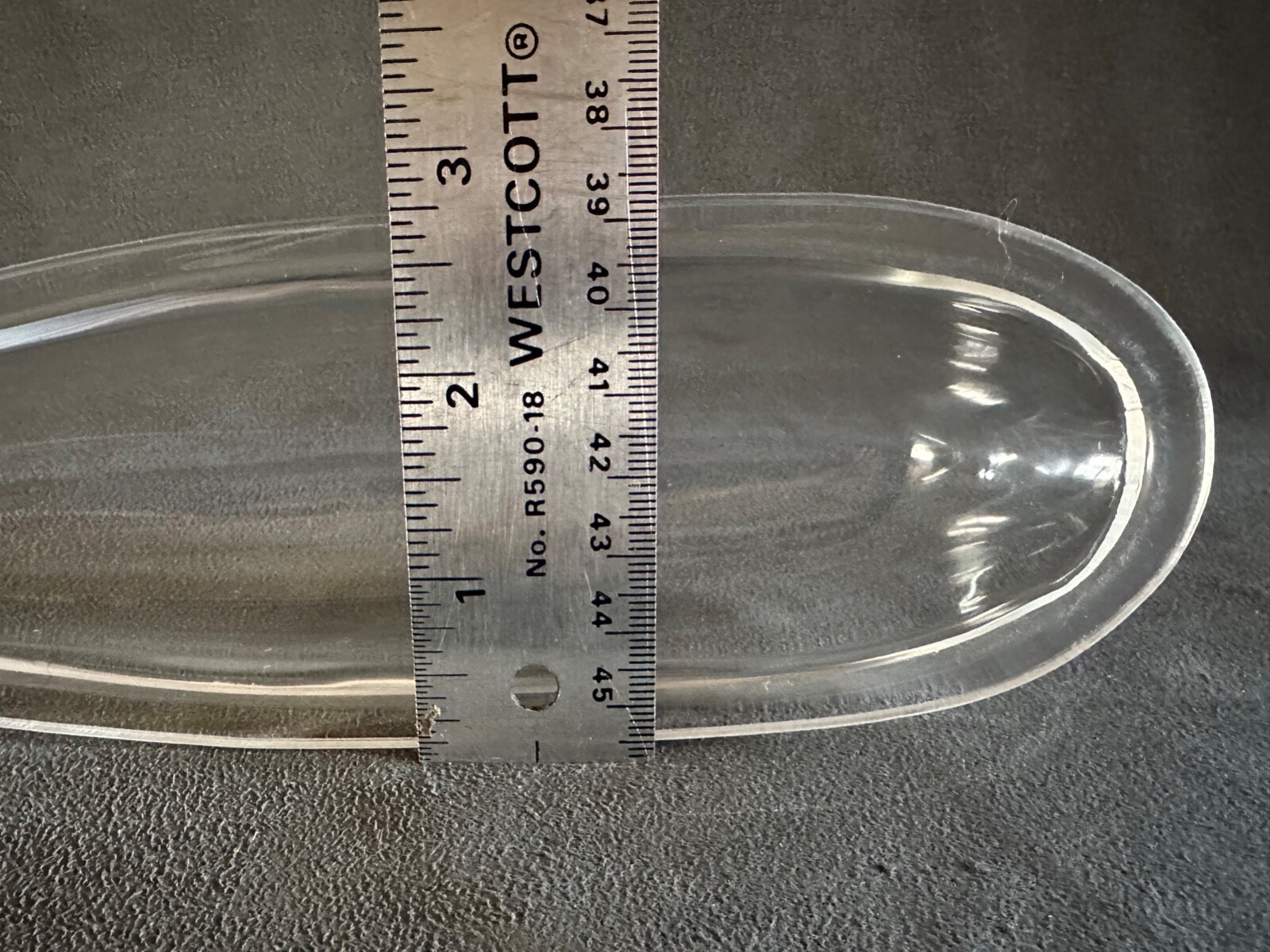 Grimes Whelen Aircraft Strobe Acrylic Lens Clear, New Surplus (Two Available)