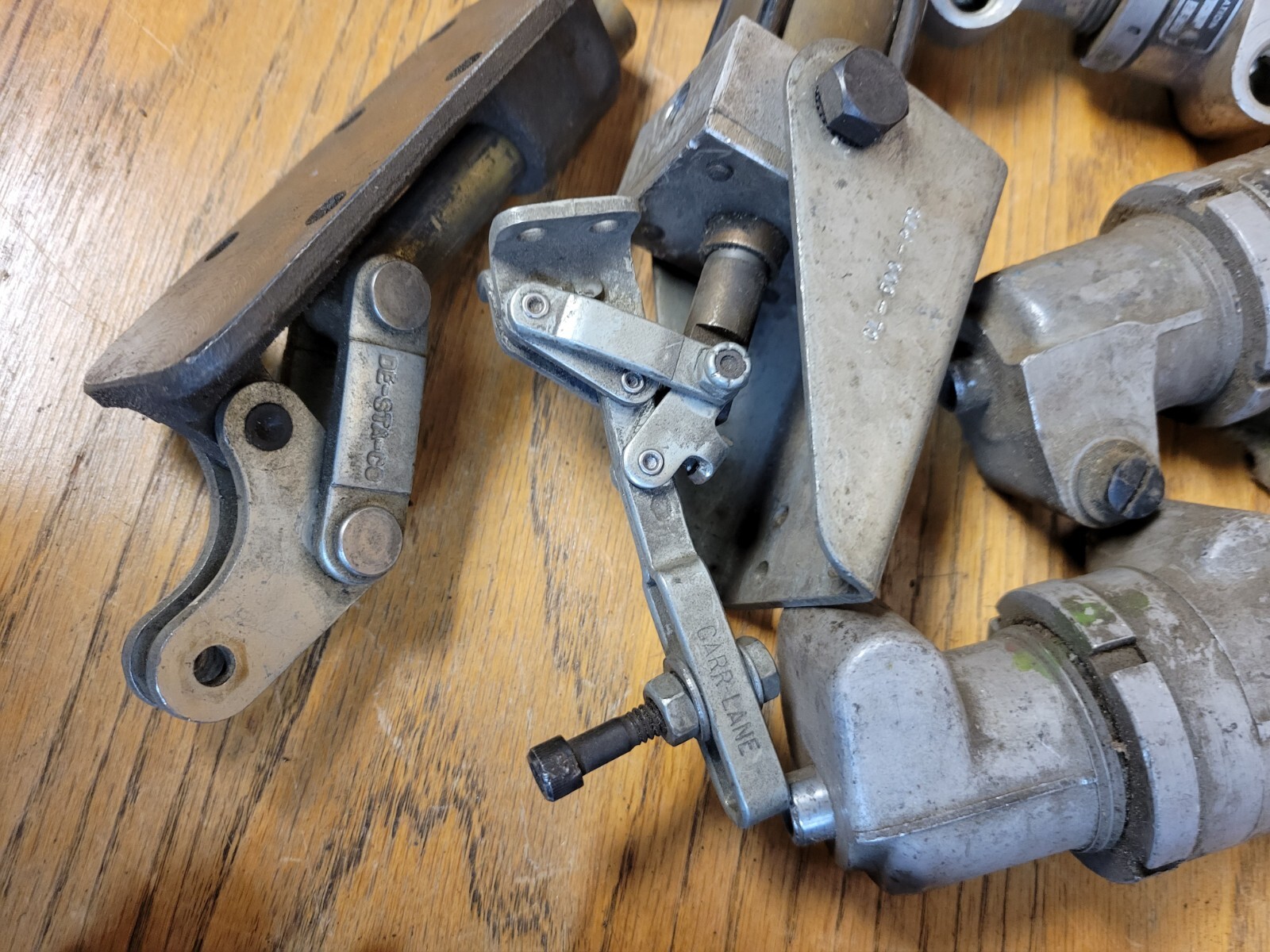 Vintage aircraft parts lot hydraulic aviation tool Carr Lane, Rexroth.
