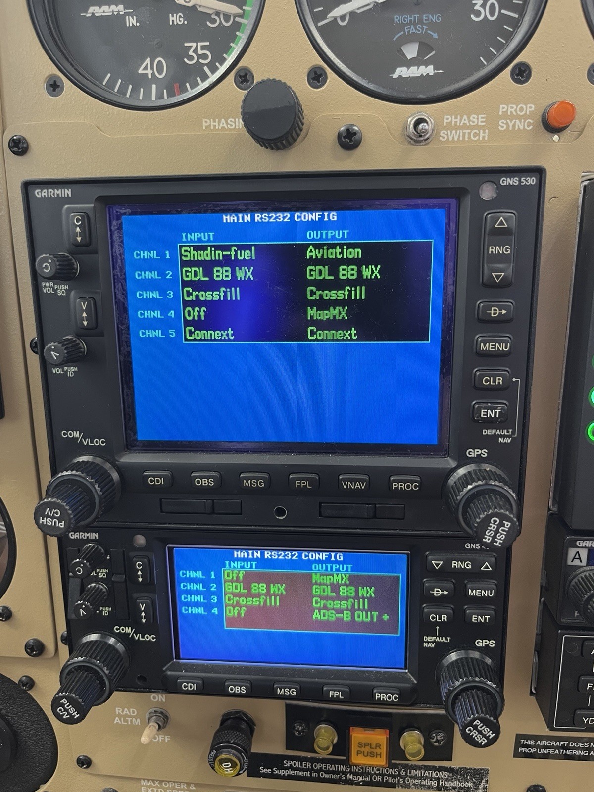 Garmin GNS 530W WAAS GPS/NAV/COMM P/N 011-01064-40