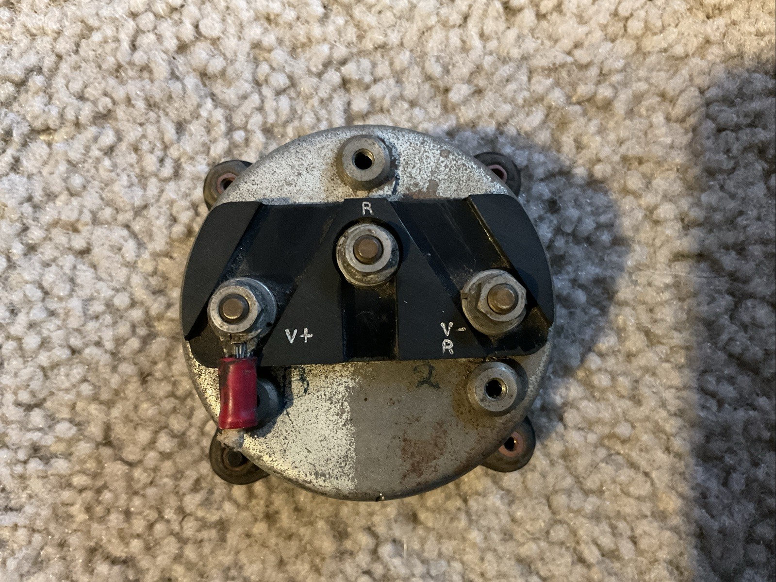 Vintage WW2 Weston Model 606 Carburetor Temperature Gauge Indicater Type 240-A