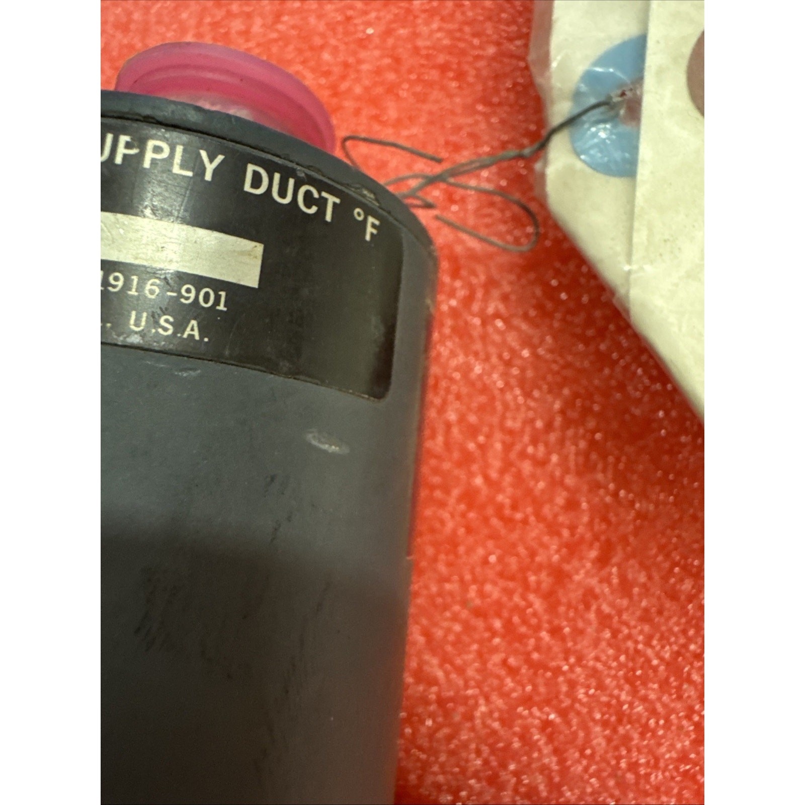 DC-10 Weston Compt & Supply Duct Indicator Gauge p/n: 520416 yb3/4