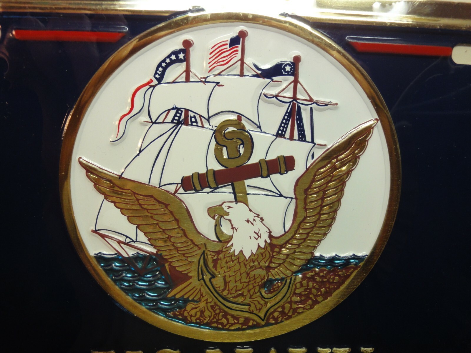 License Plate – United States Dept. of The Navy – US Military