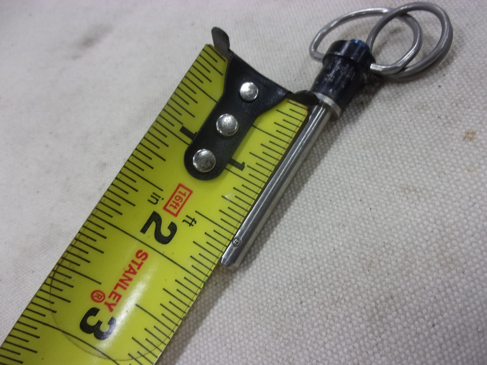 Stainless Steel Quick Release Positive Ball Lock Pin 1/4 x 1 1/2″ Grip Loc Easy