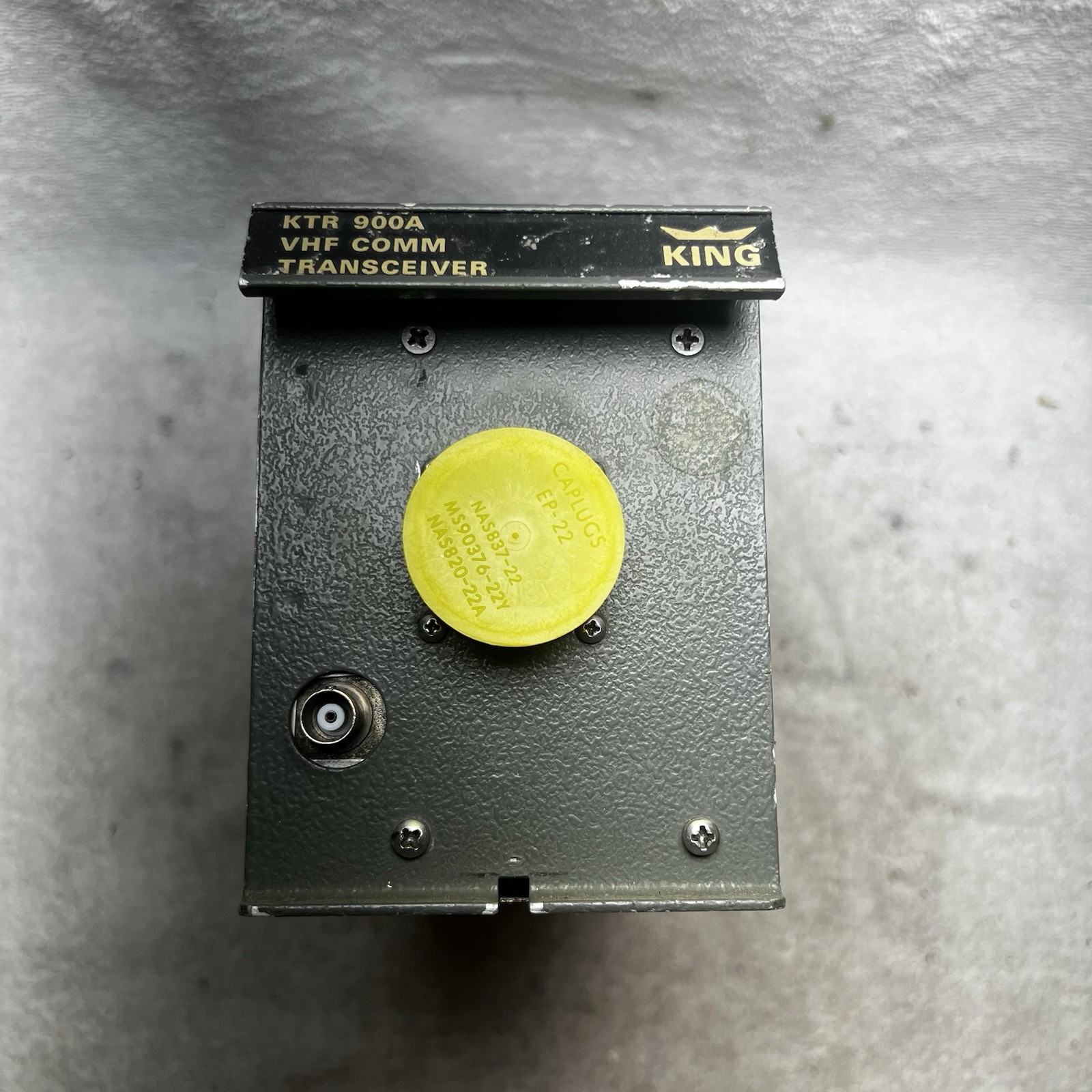 064-1006-00 King Radio KTR 900A VHF COMM Transceiver, Inspected