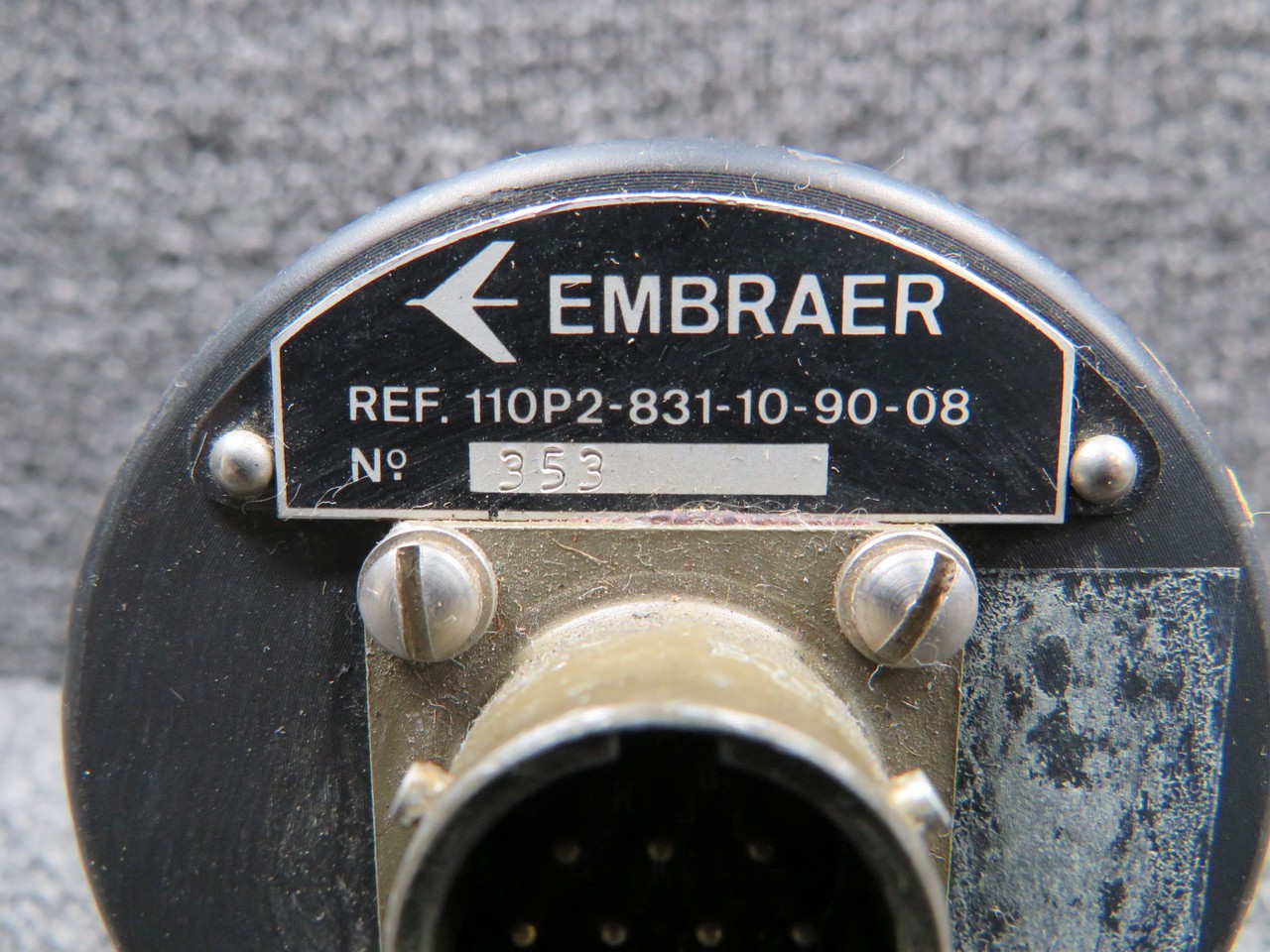 110P2-831-10-90-08 Embraer Dual Hydraulic Pump Pressure Gauge Indicator