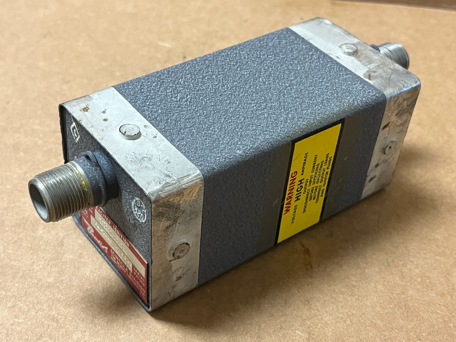 T-53 Turbine Engine Exciter Bendix P/N 10-353700-1 SA Lycoming P/N 1-300-245-01