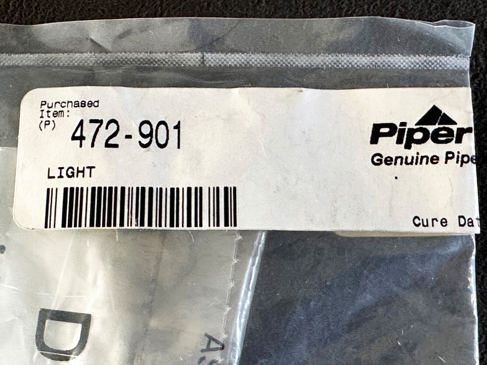 Piper Dialight Press To Test Indicator Light 472-901 (801-1030-0332-504), New