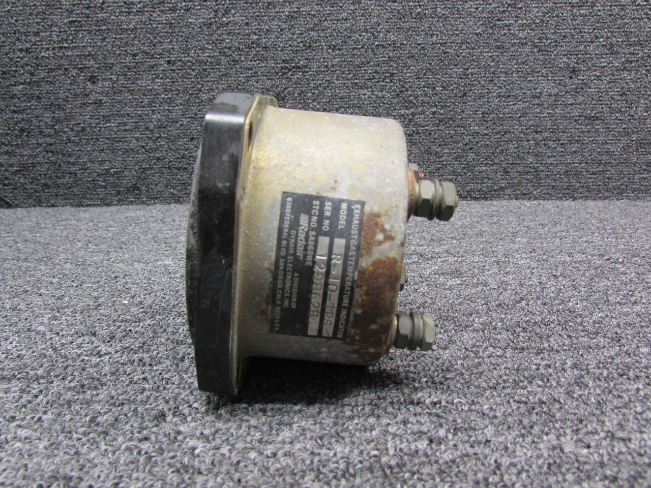 SA868WE Radair R-10-TPS Dual Exhaust Gas Temperature Indicator (Core)