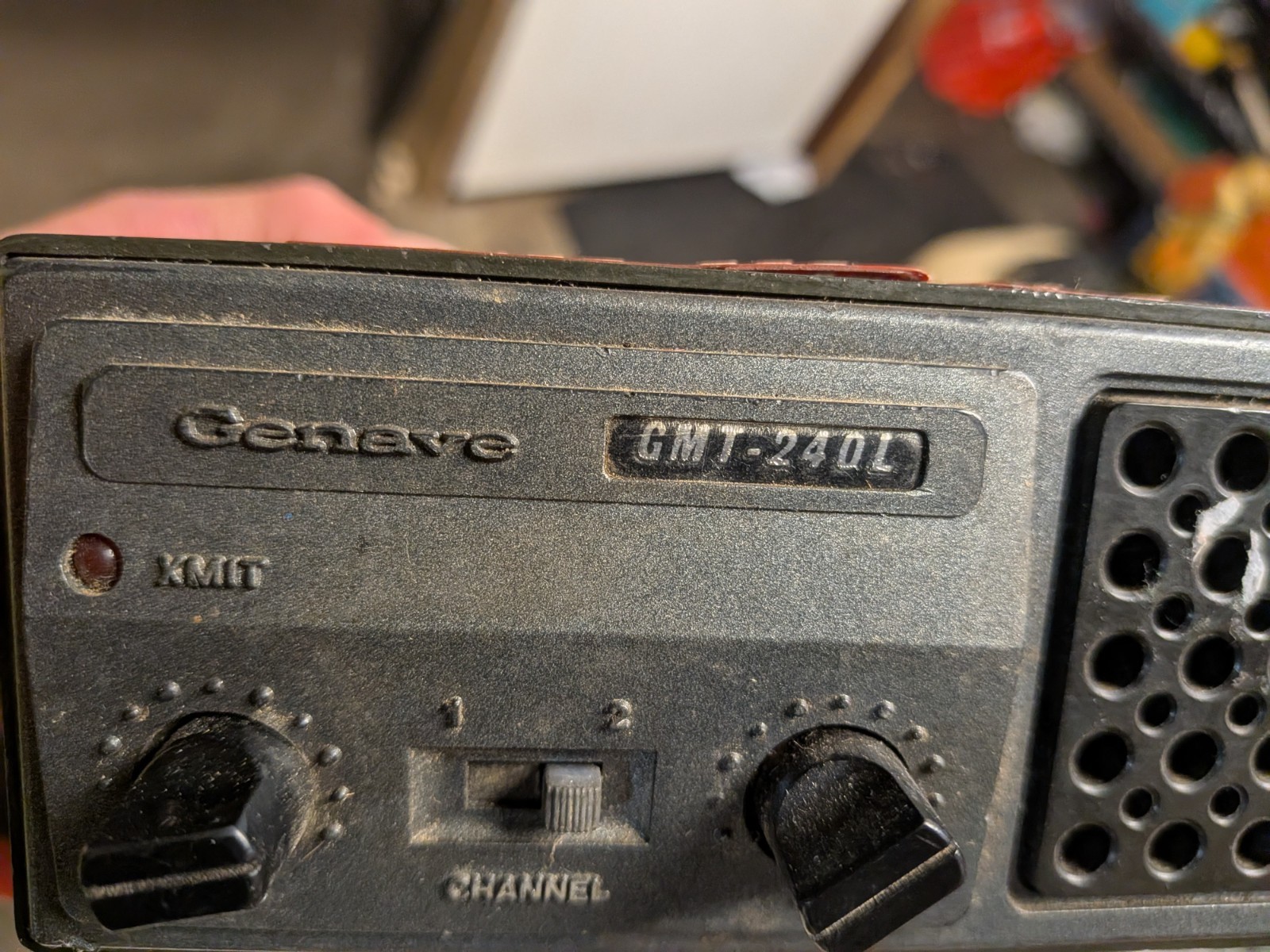 Vintage Aircraft? Transceiver Genare GMT 240L Made In Indianapolis Crystals…