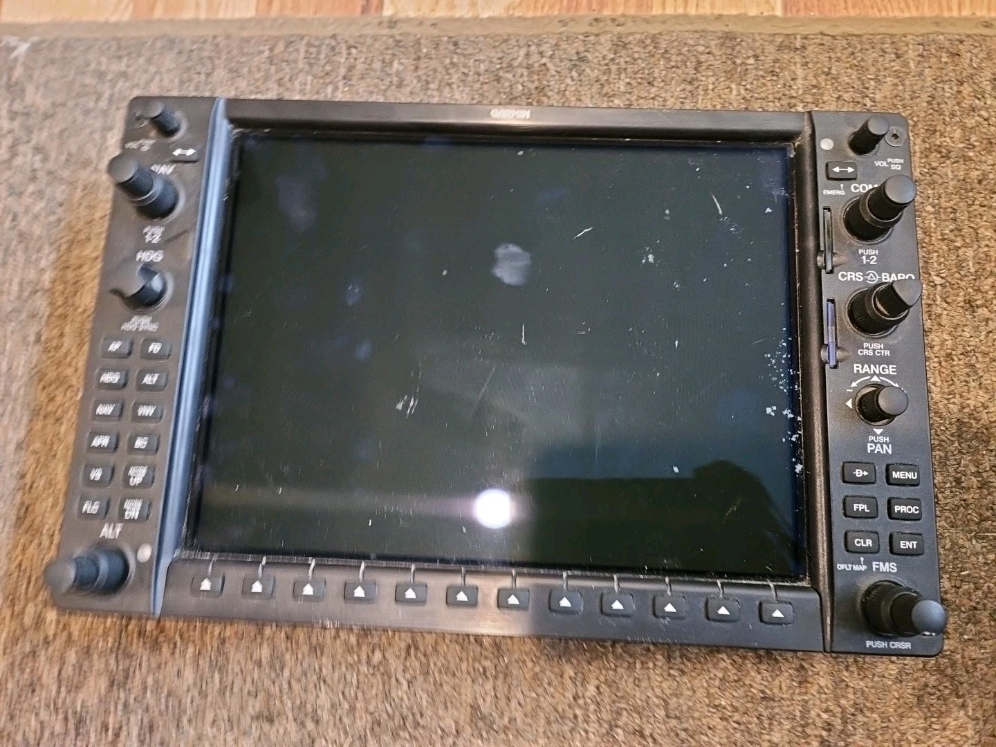 INOP!! Cessna T206H Garmin Multifunction Flight Display GDU1044B PN 011-01274-00