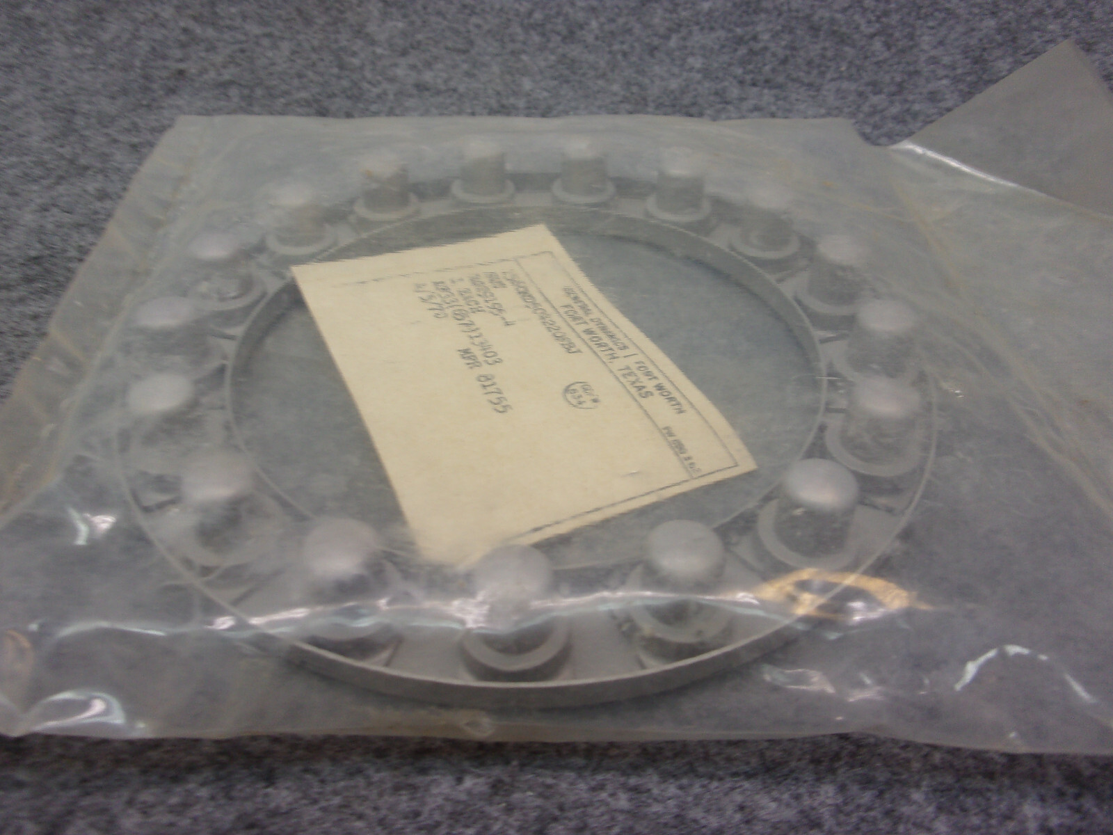 General Dynamics Gang C Self-Locking Nut Assembly P/N RG29195-4 5310-00-431-7014