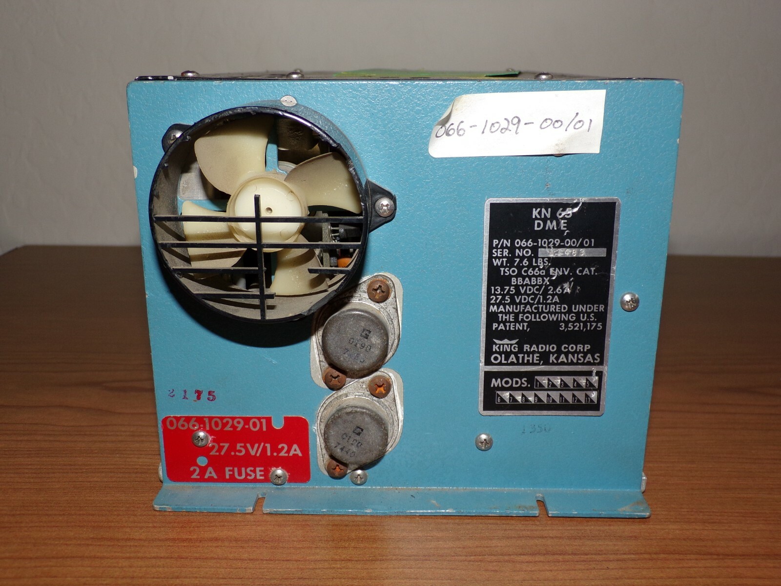 King Radio Corp KN65 DME 066-1029-00/01