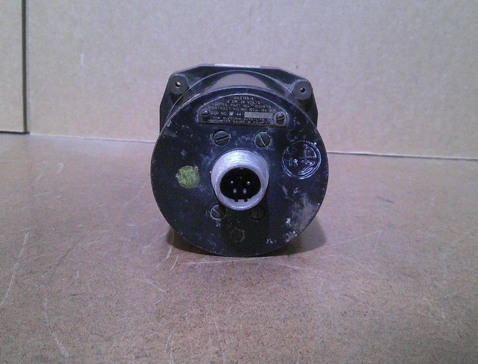 AIRCRAFT CYLINDER HEAD TEMP INDICATOR IN CELSIUS P/N 10499-A S/A AN5795-6