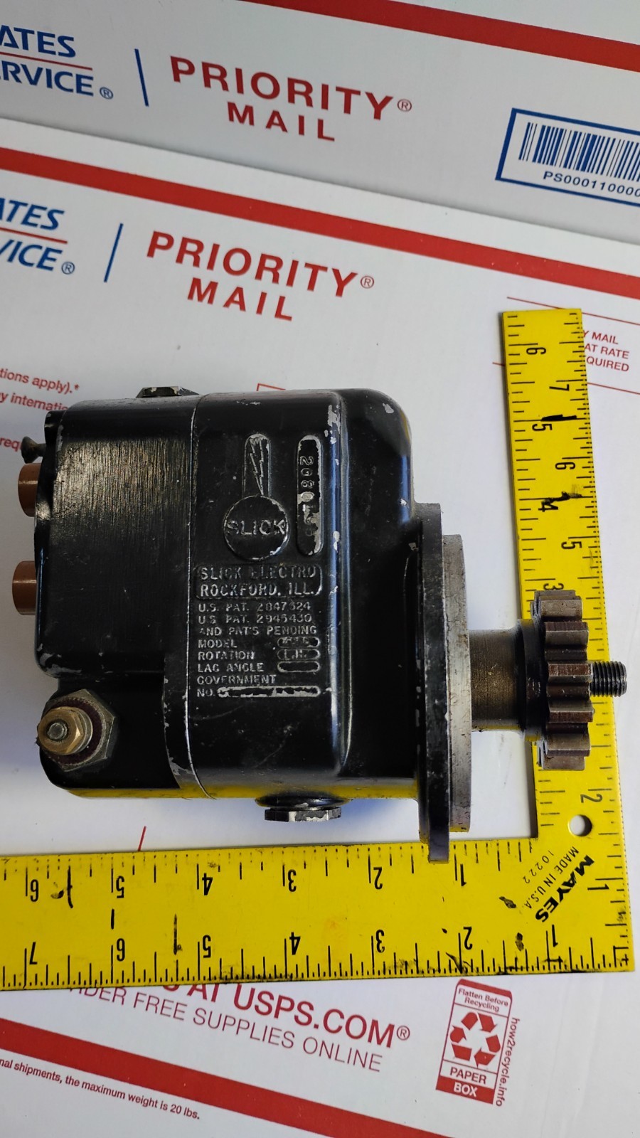Champion Slick 4050 LH Aircraft Magneto FAA SLICK Magneto CORE NOT TESTED USA