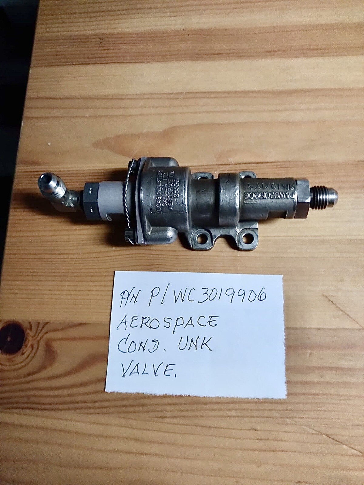 Flow Divider Valve P&W 3019906 Lucas Industries Aerospace – Serviceable