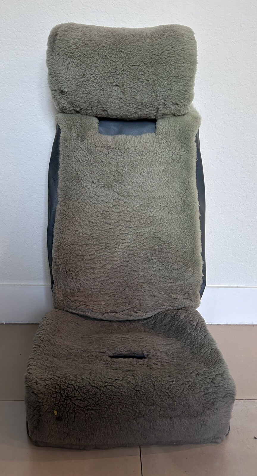 Airbus Captain Seat Cushion, Covers And Headrest Set Used In Very Good Condition