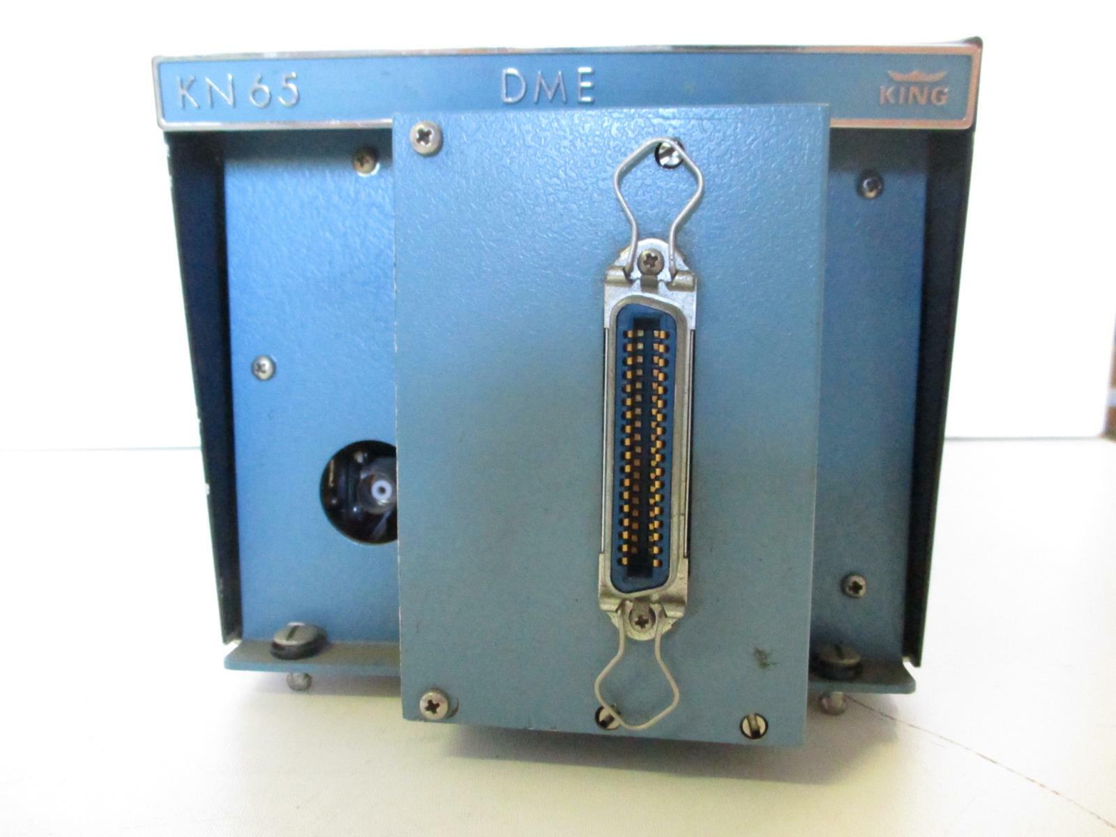 KING RADIO CORP 066-1029-00/01 KN65 DME Tagged “Unservicable” KN-65-A