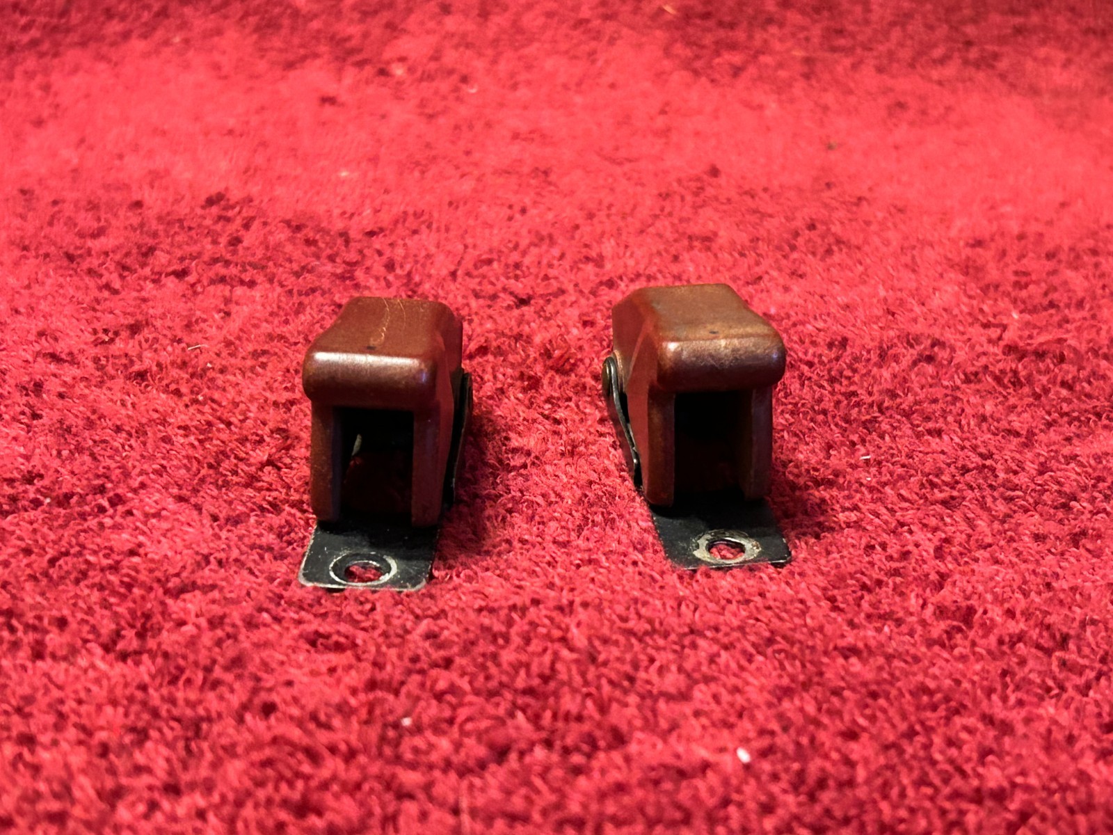 LOT OF 2 GRIMES AIRCRAFT RED SWITCH GUARDS P/N A-5801A
