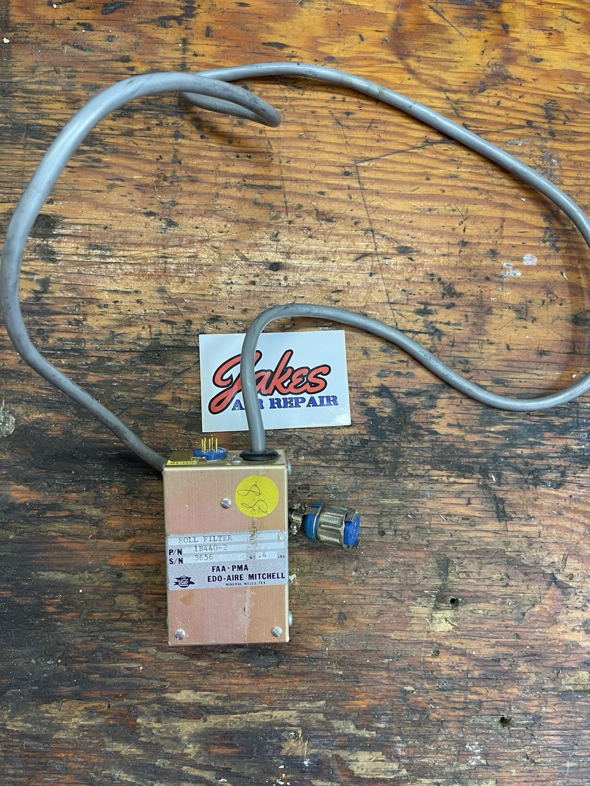 Edo-Aire Roll Filter P/N: 1B440-2