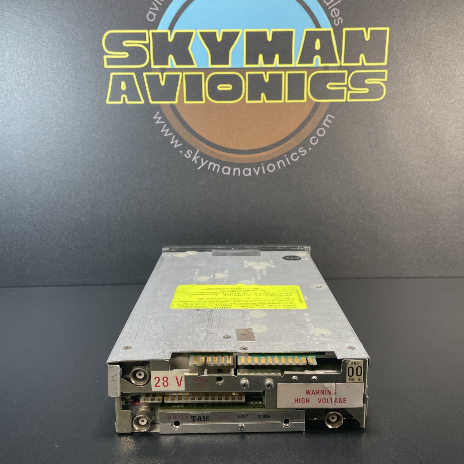Bendix King KX 155 NAV/COM w/GS – 28V – No Warranty!
