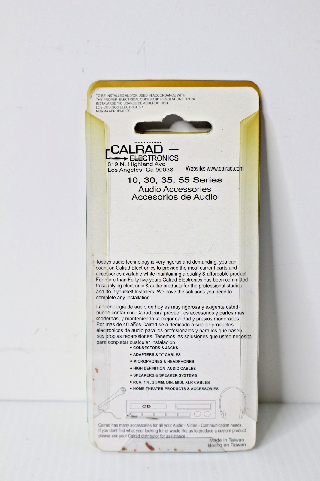 Calrad Electronics 30-607S-GN RCA Locking Plug – 3 Available