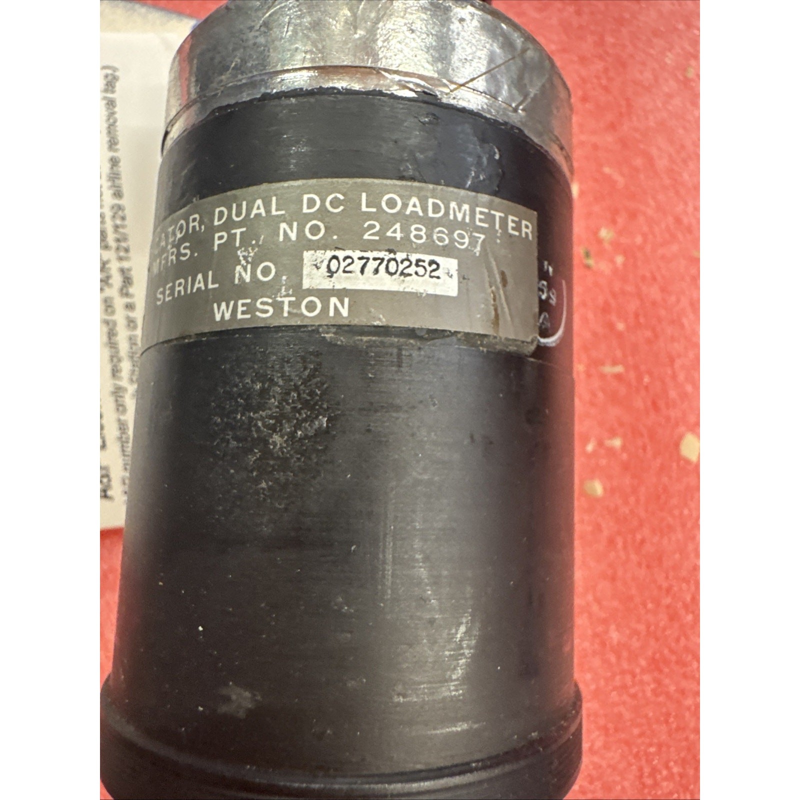 248697 Weston DUAL DC LOADMETER INDICATOR binb