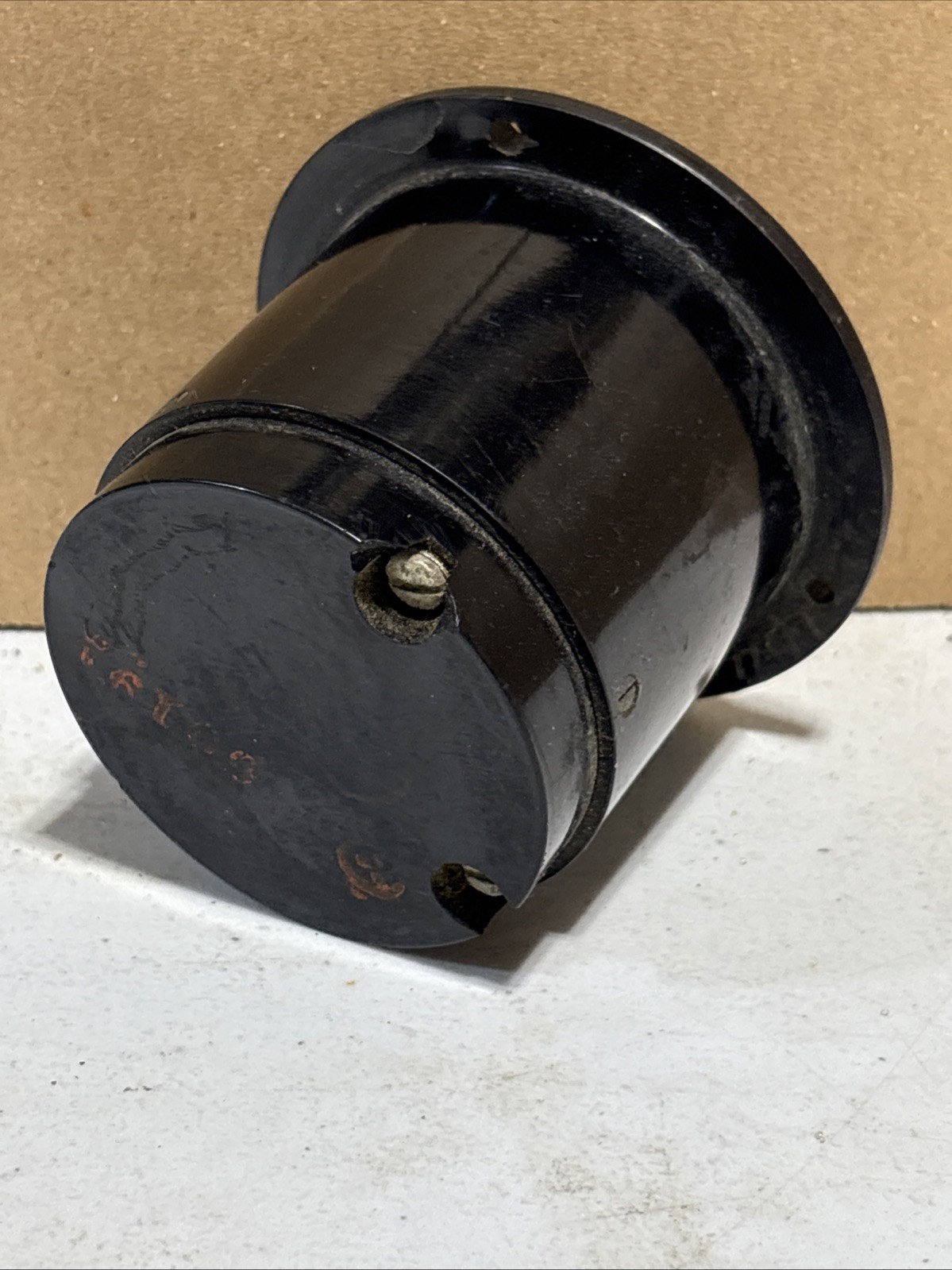 Vintage Aero Instrument Co. Running Time Total Flight Hours Meter Gauge Dial