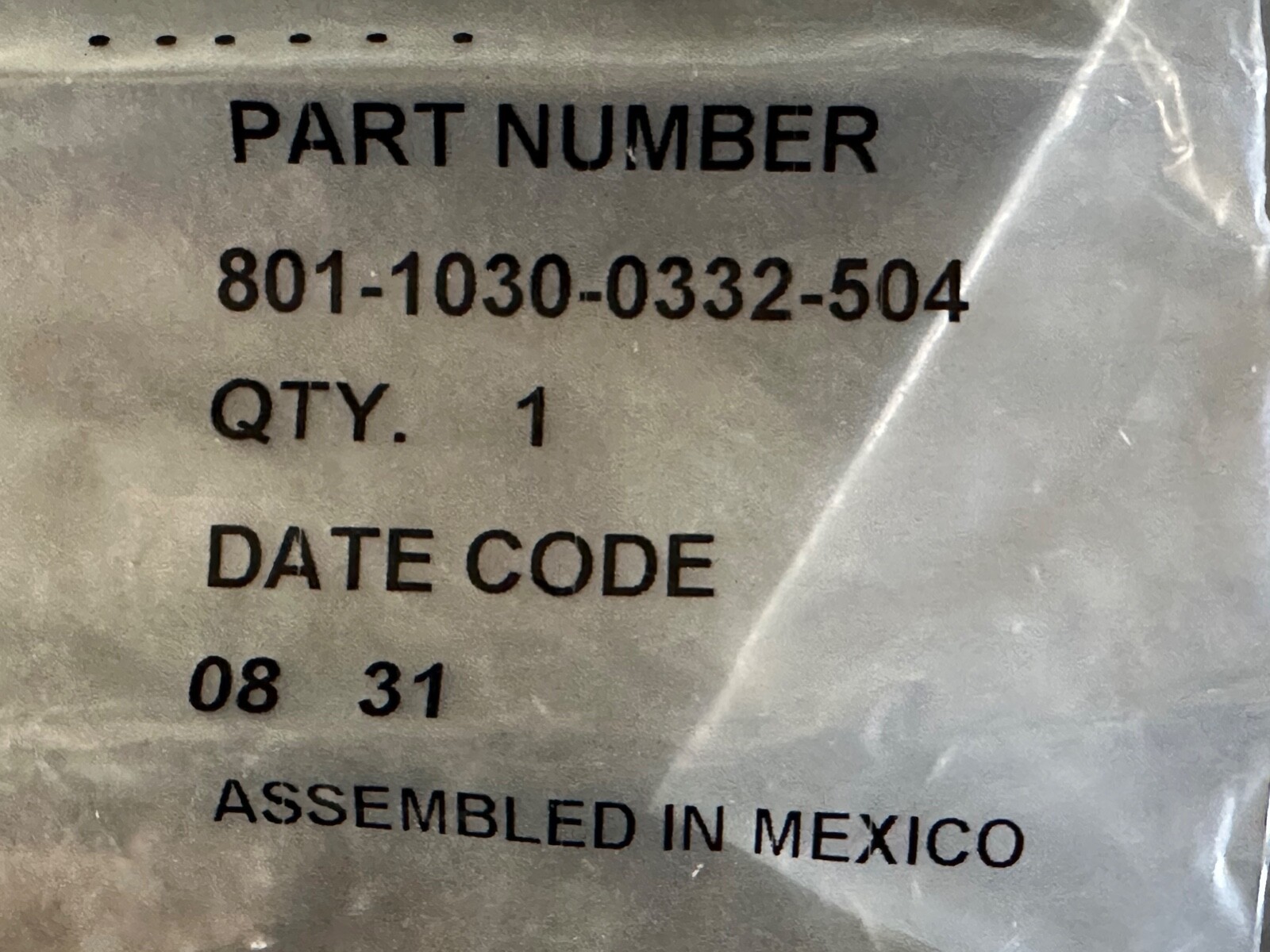 Piper Dialight Press To Test Indicator Light 472-901 (801-1030-0332-504), New