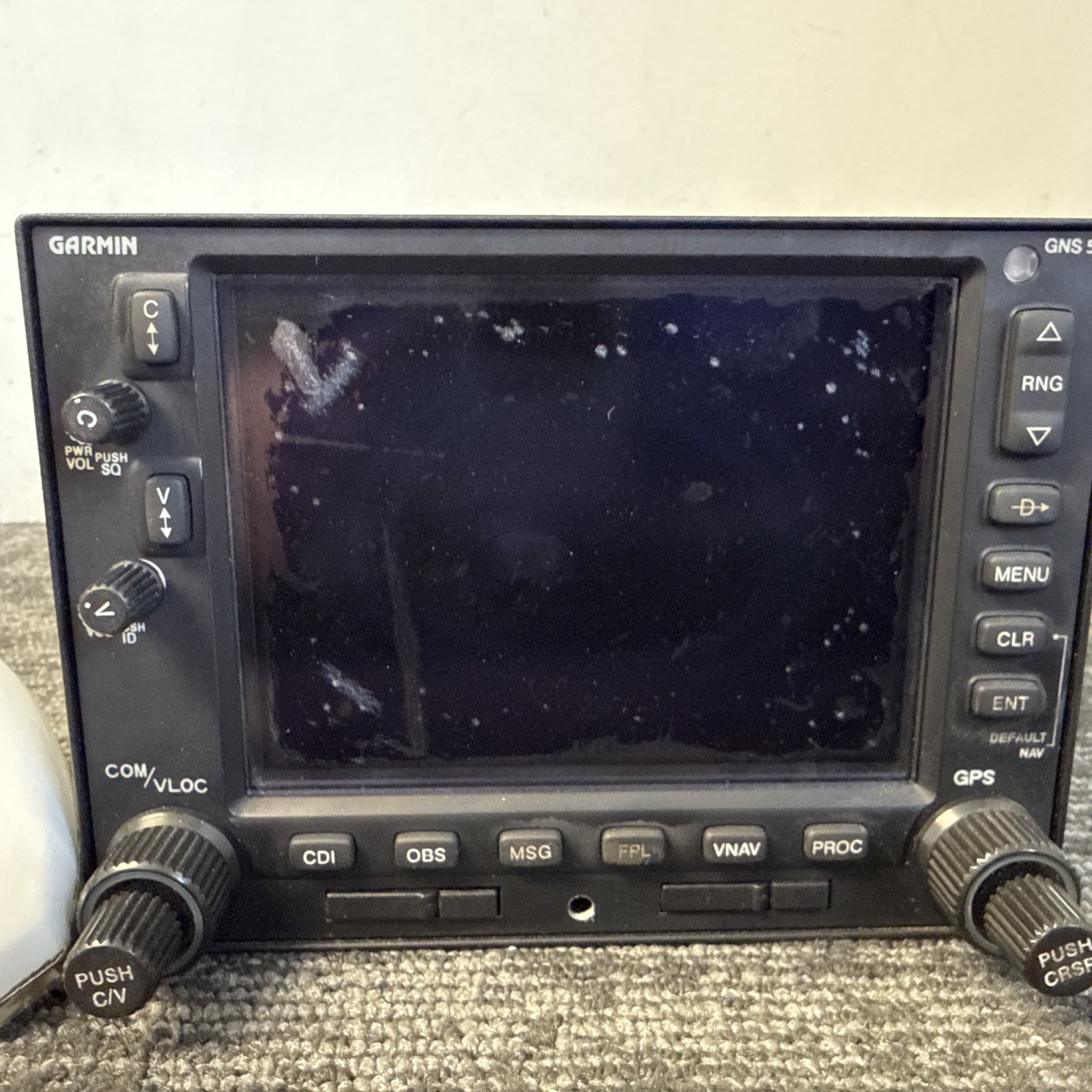 Garmin, Inc. GNS 530W WAAS GPS/NAV/COMM Unit P/N: 011-01064-40 (14/28V)