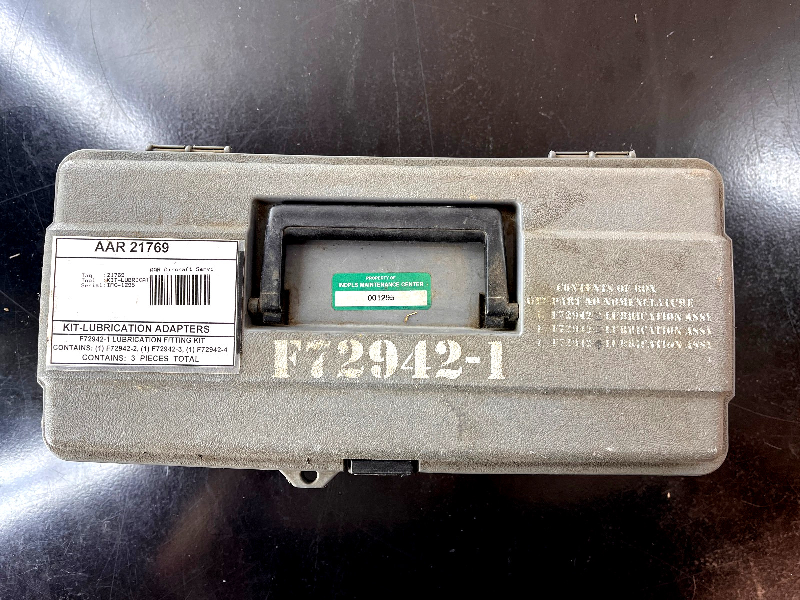 BOEING F72942-1 Lubrication Fitting Kit ENTRY, CARGO, SERVICE AND GALLEY DOOR