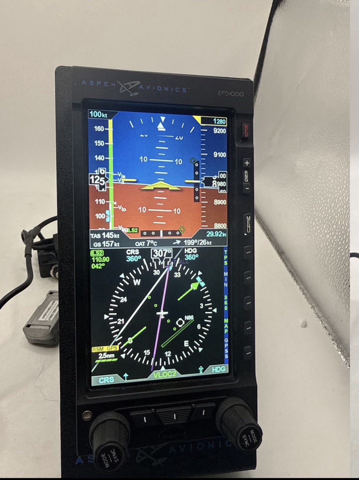 ASPEN AVIONICS EFD 1000 TSO P/N A-05-110-00 NEW