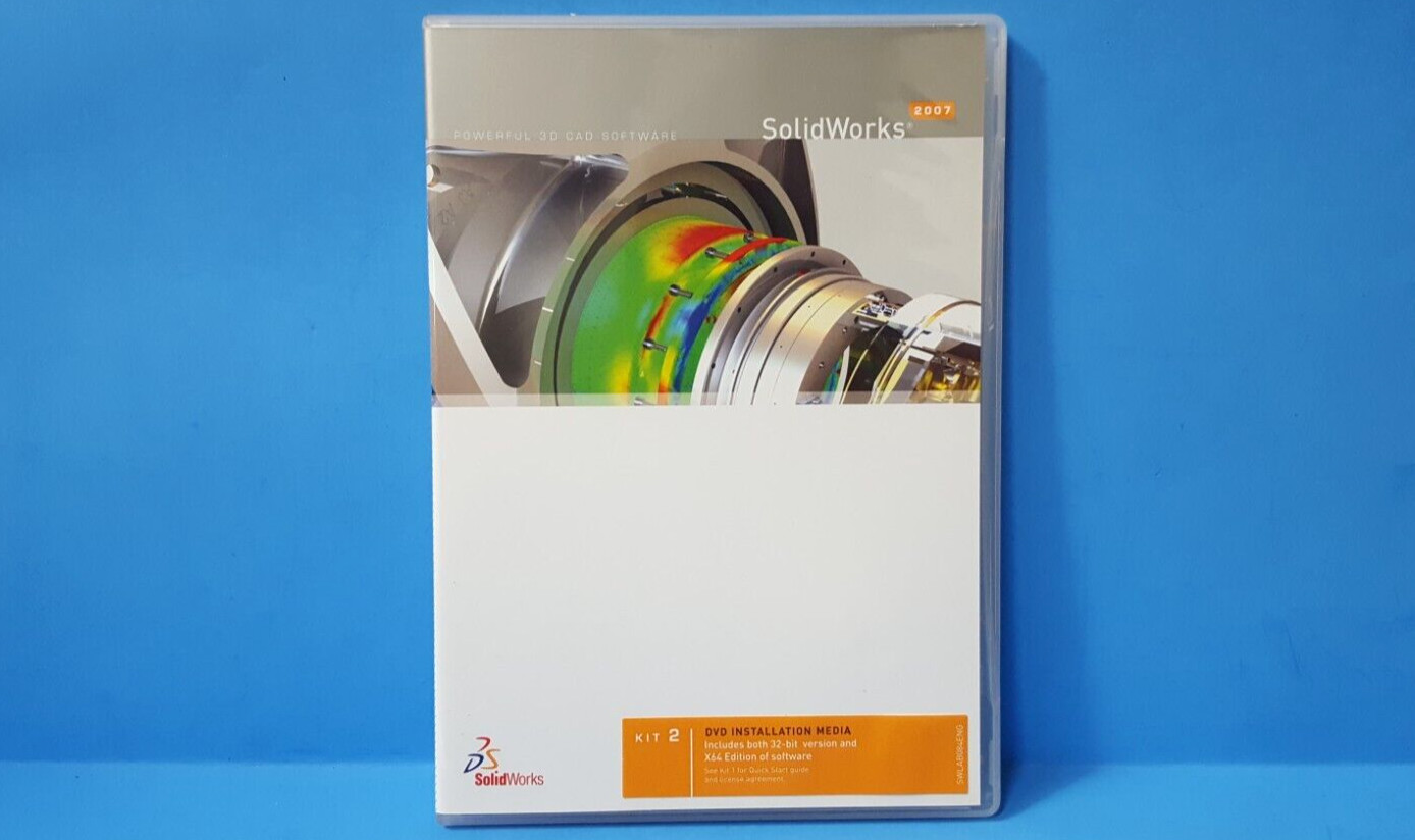SolidWorks 2007 DVD/CD Software Kit, DVX0115, SOLIDWORKS, Kit 1 & Kit 2