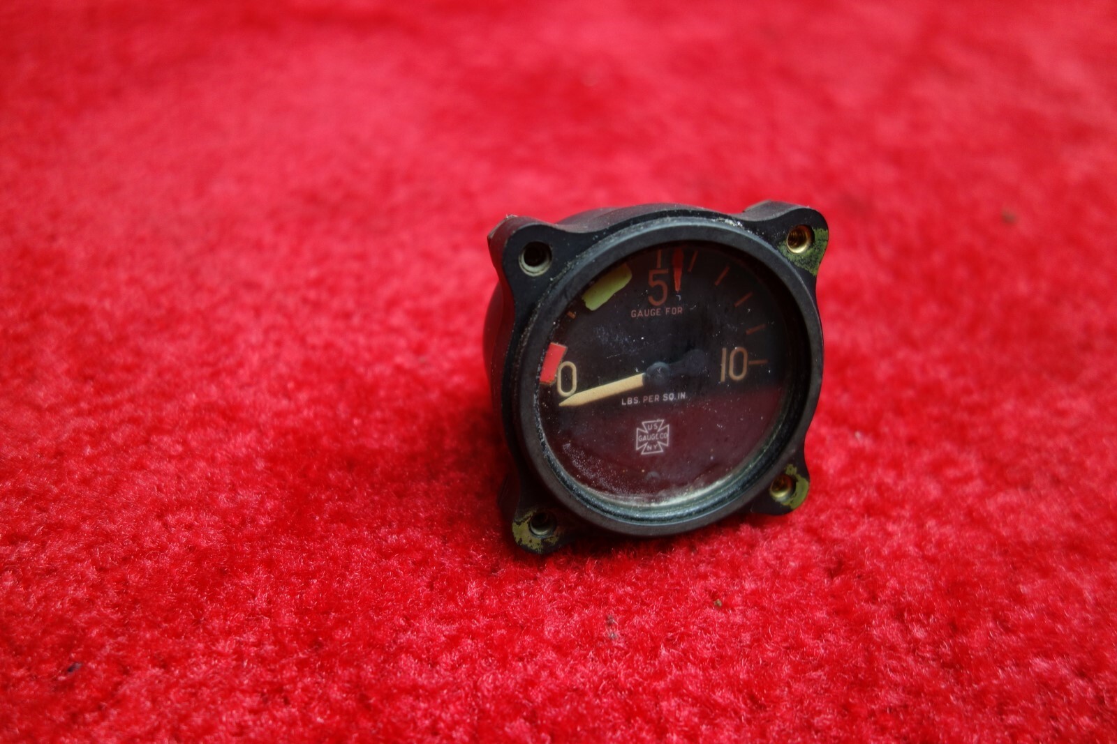 United States Gauge De-Icer Gauge PN AW-17/8-16-R