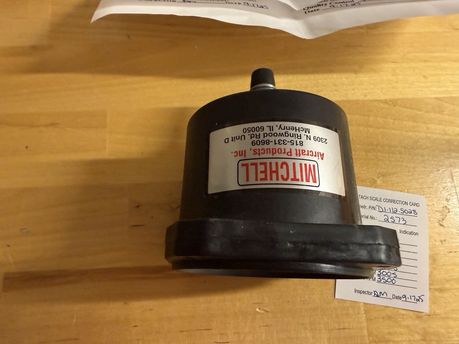 Piper Arrow Tachometer PA28R-200