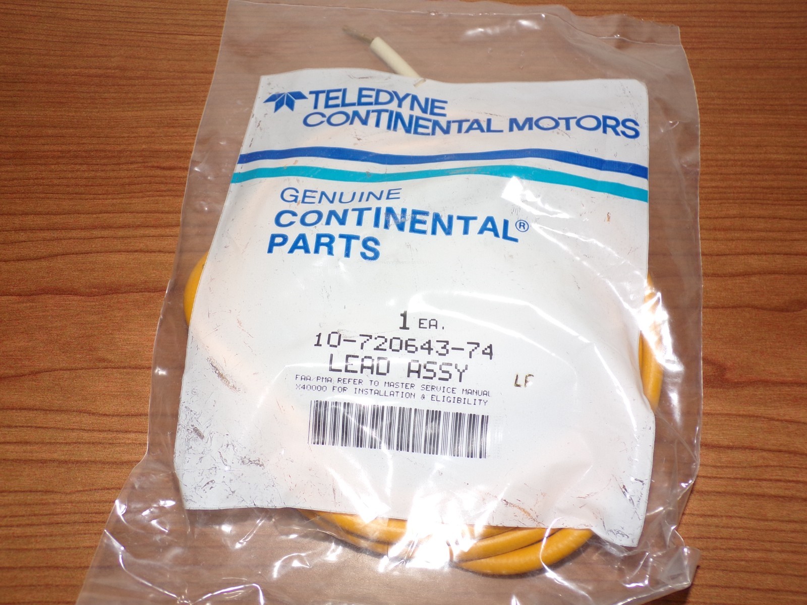 TCM 74″ Magneto Yellow Lead Kit 10-720643-74
