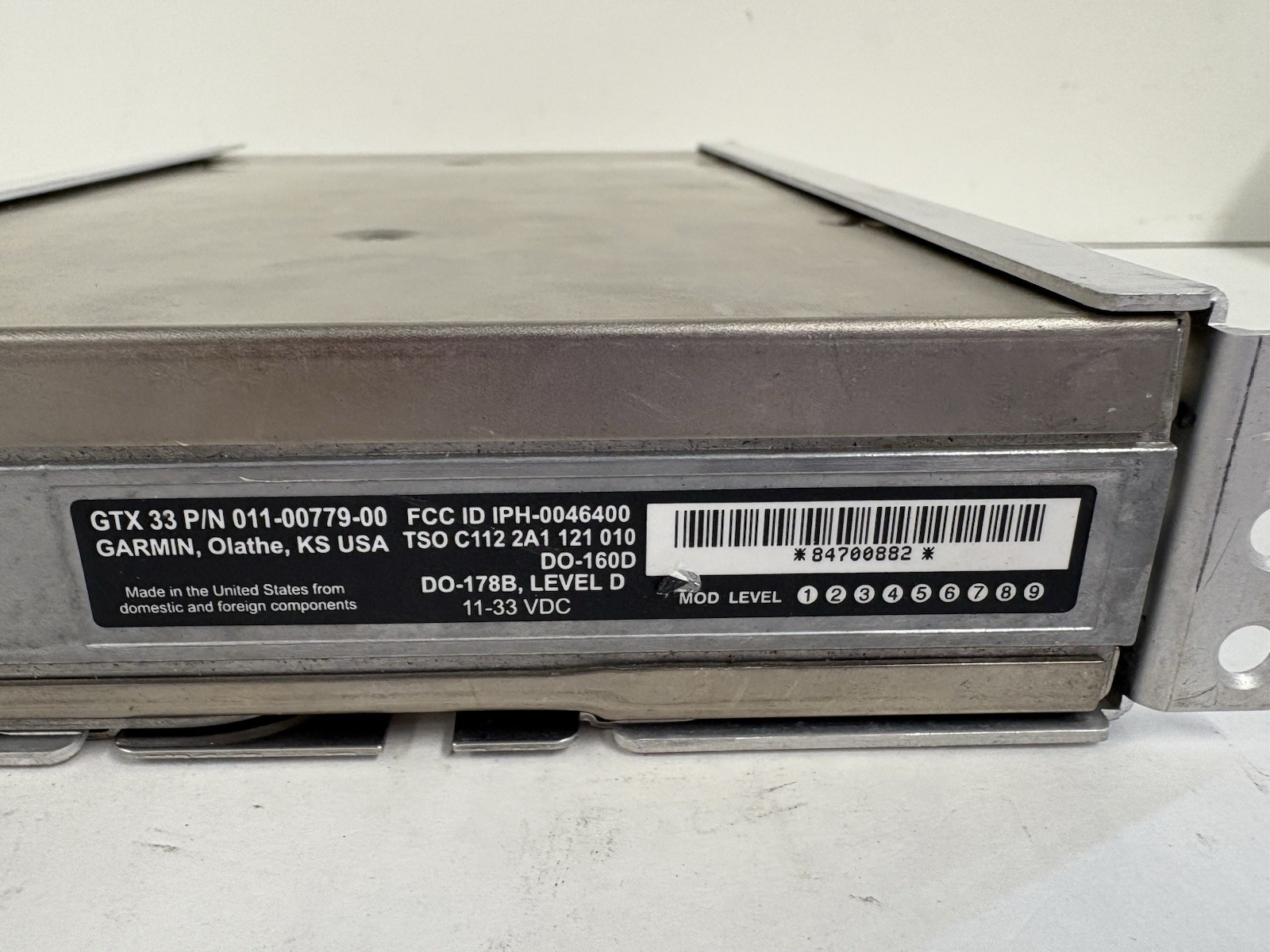 Garmin GTX 33 Remote Transponder 011-00779-00