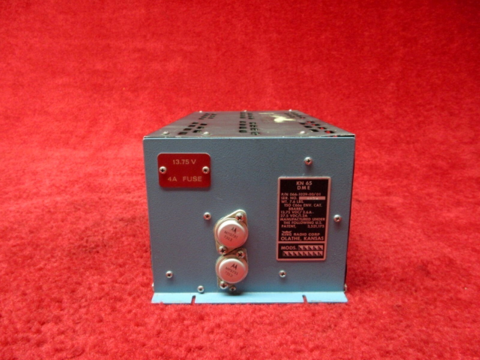 King Radio KN-65 DME Receiver 14/28V PN 066-1029-00/01
