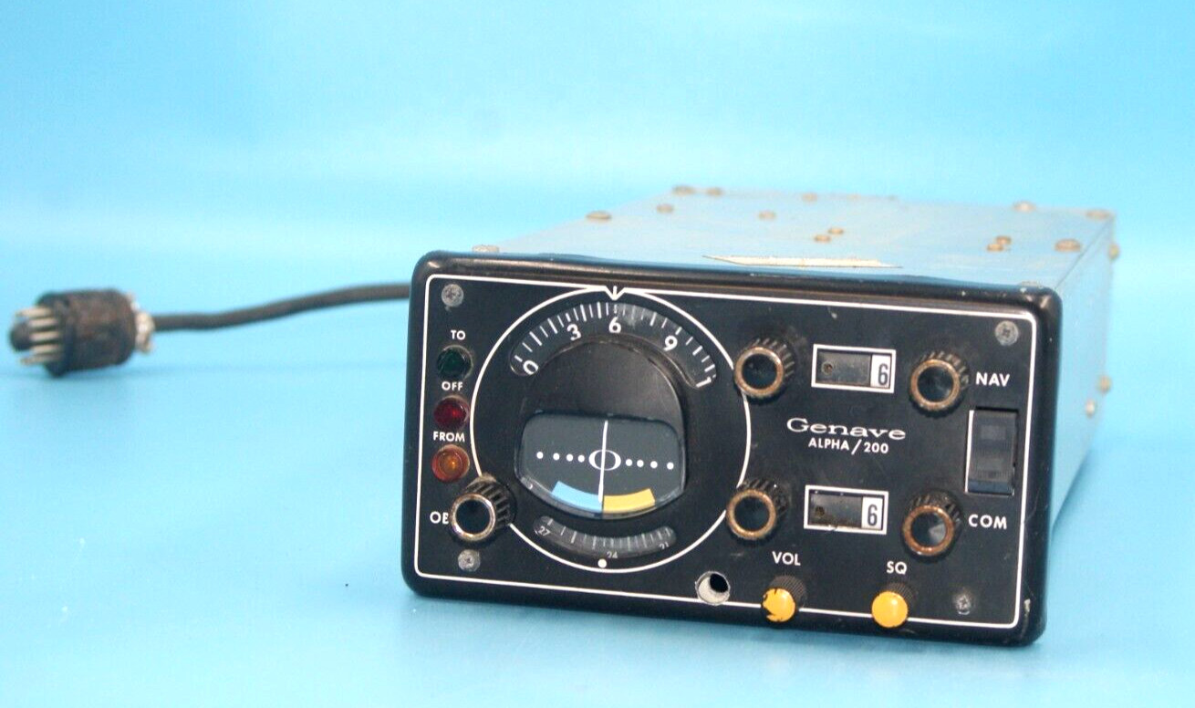 Genave Alpha-200 Navigation Communication Computer Dated 1981