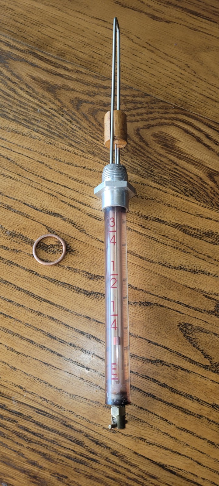 Used Fuel Sight Gauge for Stearman Biplane PT-17