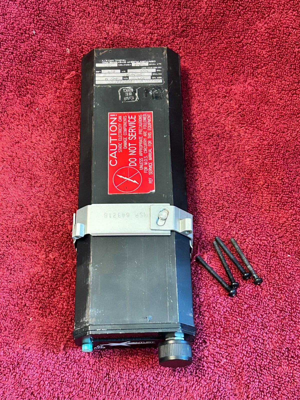 CENTURY ALTITUDE PRESELECT P/N 1D960 WITH MOUNT CLAMP