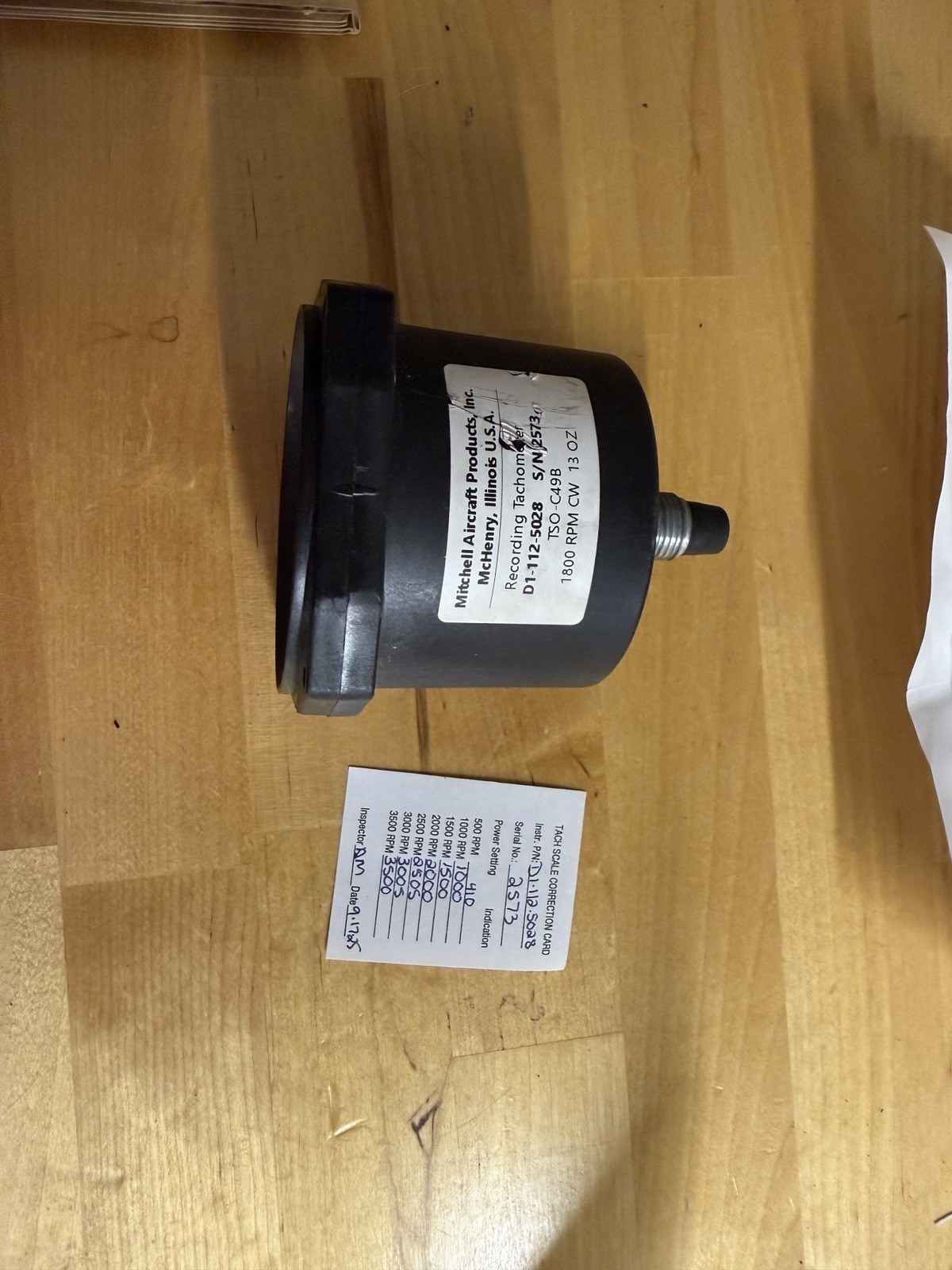 Piper Arrow Tachometer PA28R-200
