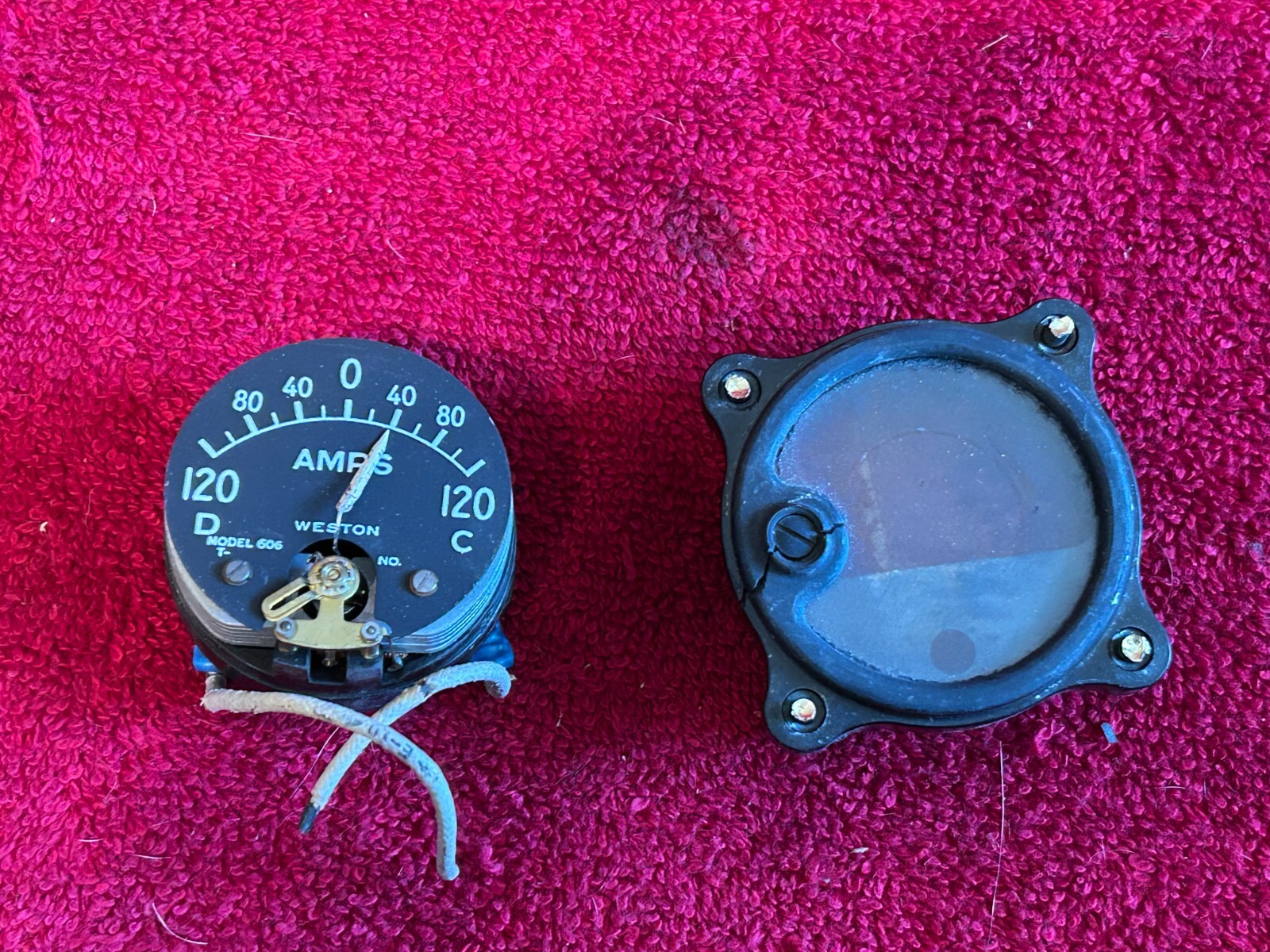 WESTON 2 1/4″ MODEL 606-T AMPS INDICATOR CORE