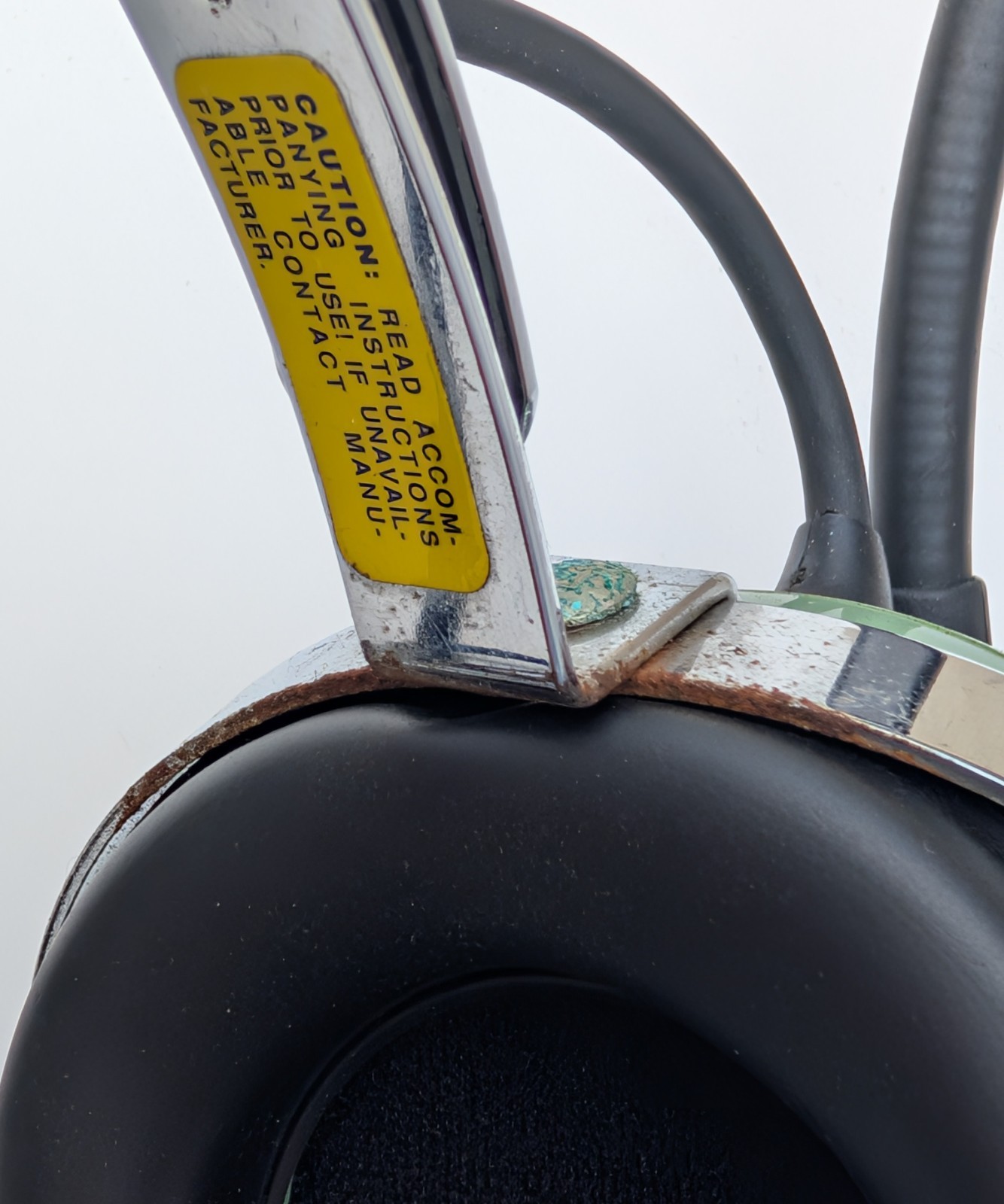 Pair Of DAVID CLARK HT10-60 Aviation Headset w/M7A Microphone Dual Untested