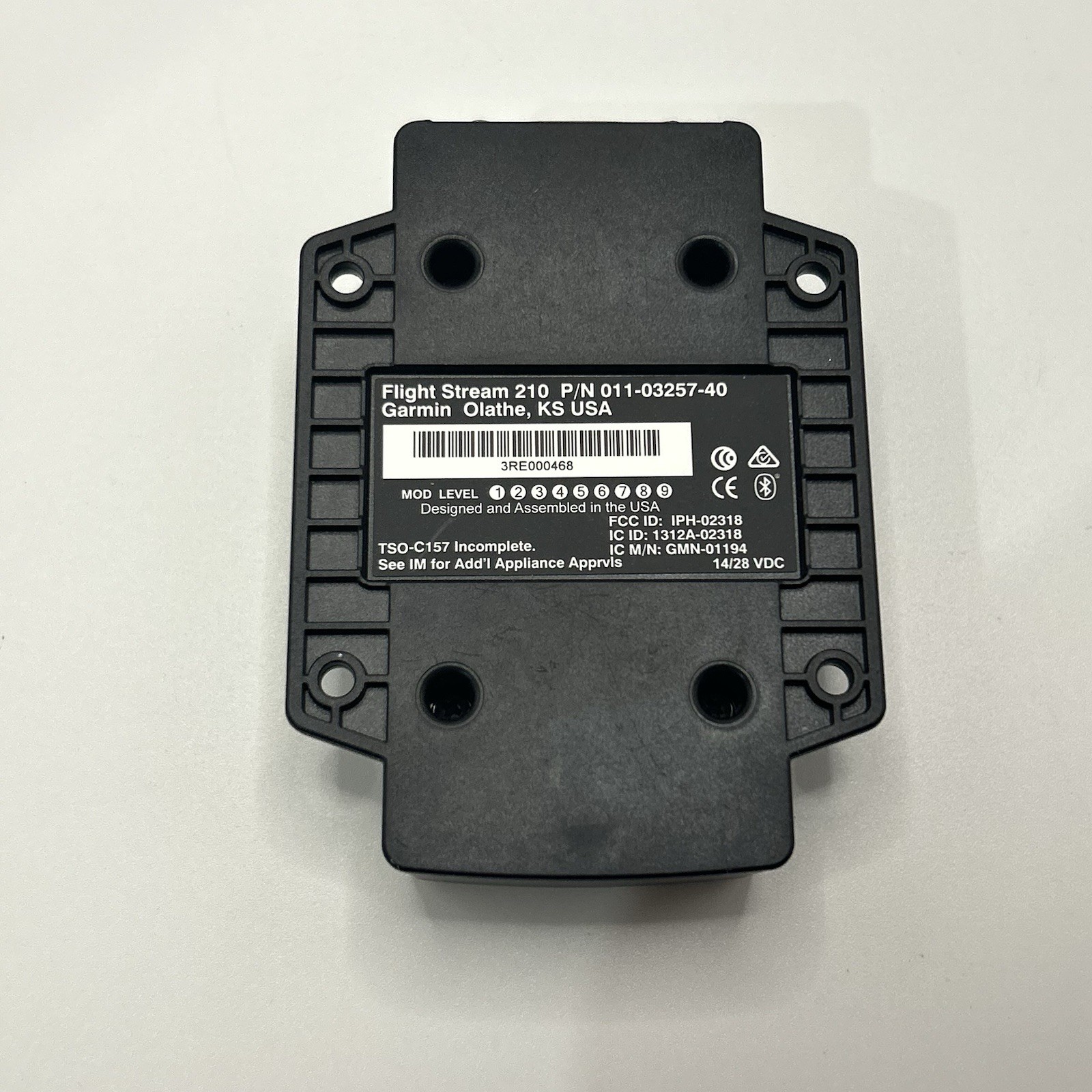 Garmin Flight Stream 210 14/28v 011-03257-40 w/ FAA 8130 WORKING