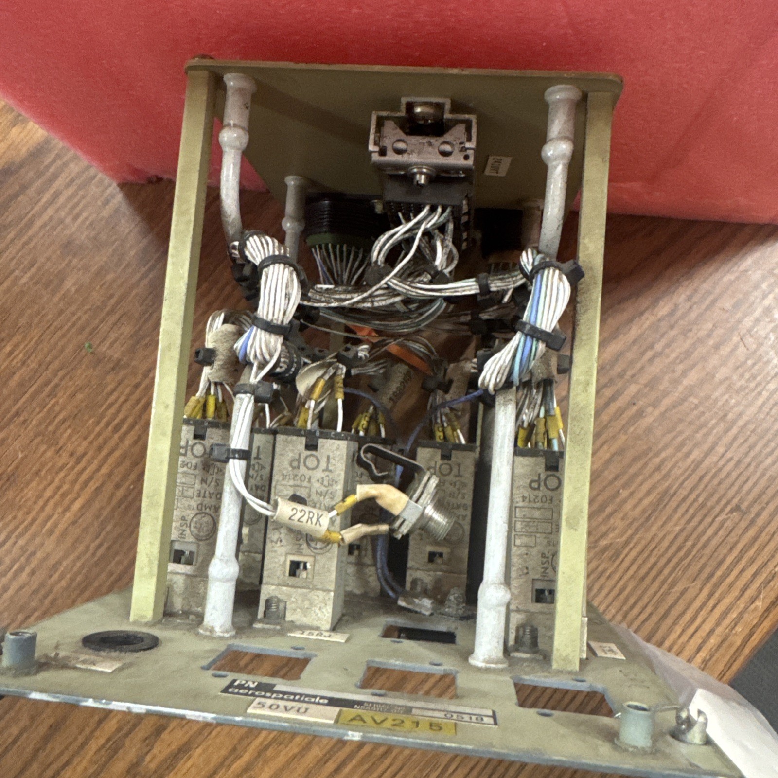Airbus A320 Aircraft 50VU Switching Control Panel Aerospatiale bin32
