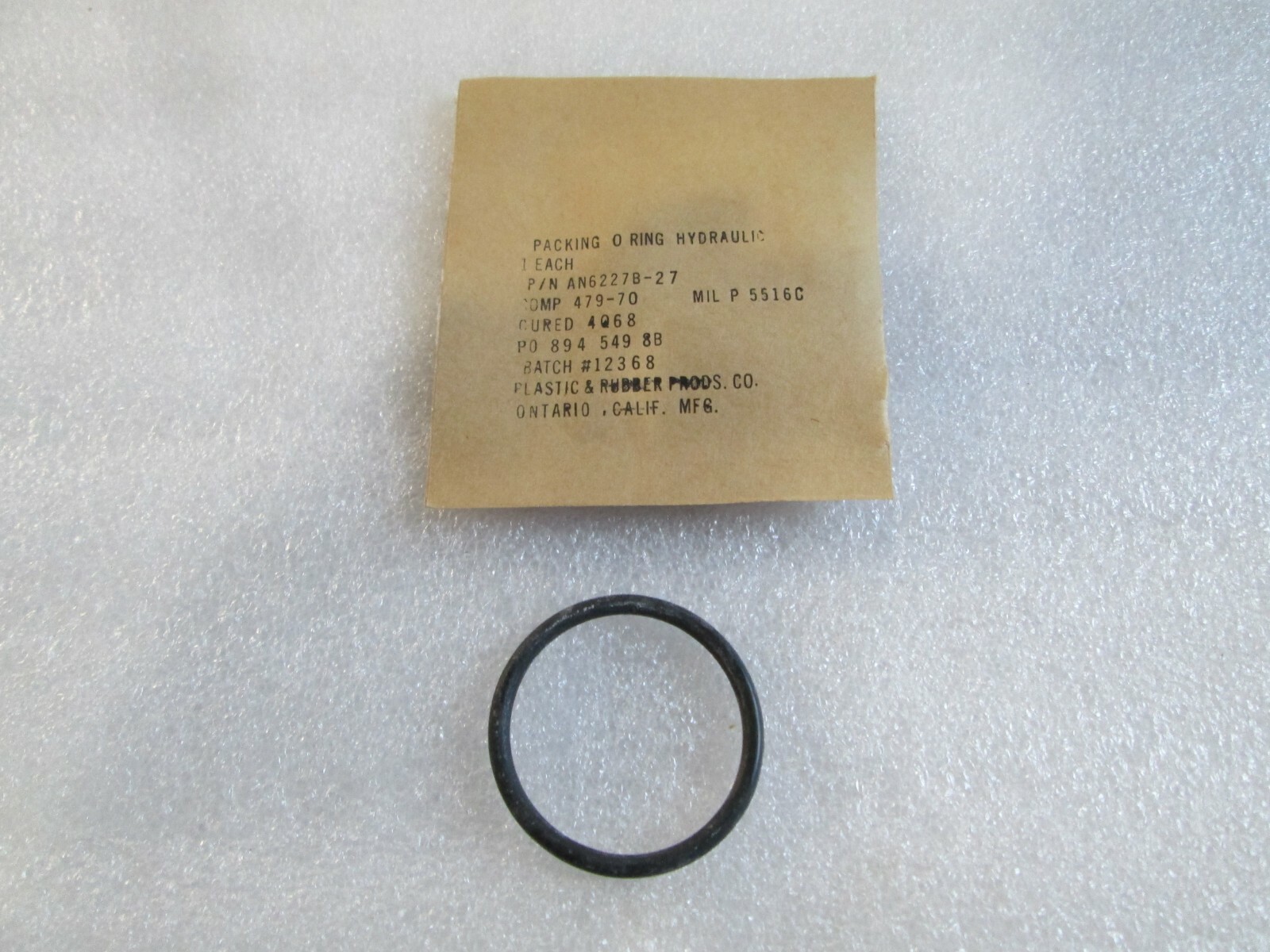 Aircraft Valve Parts Kit P/N 590095-1 New