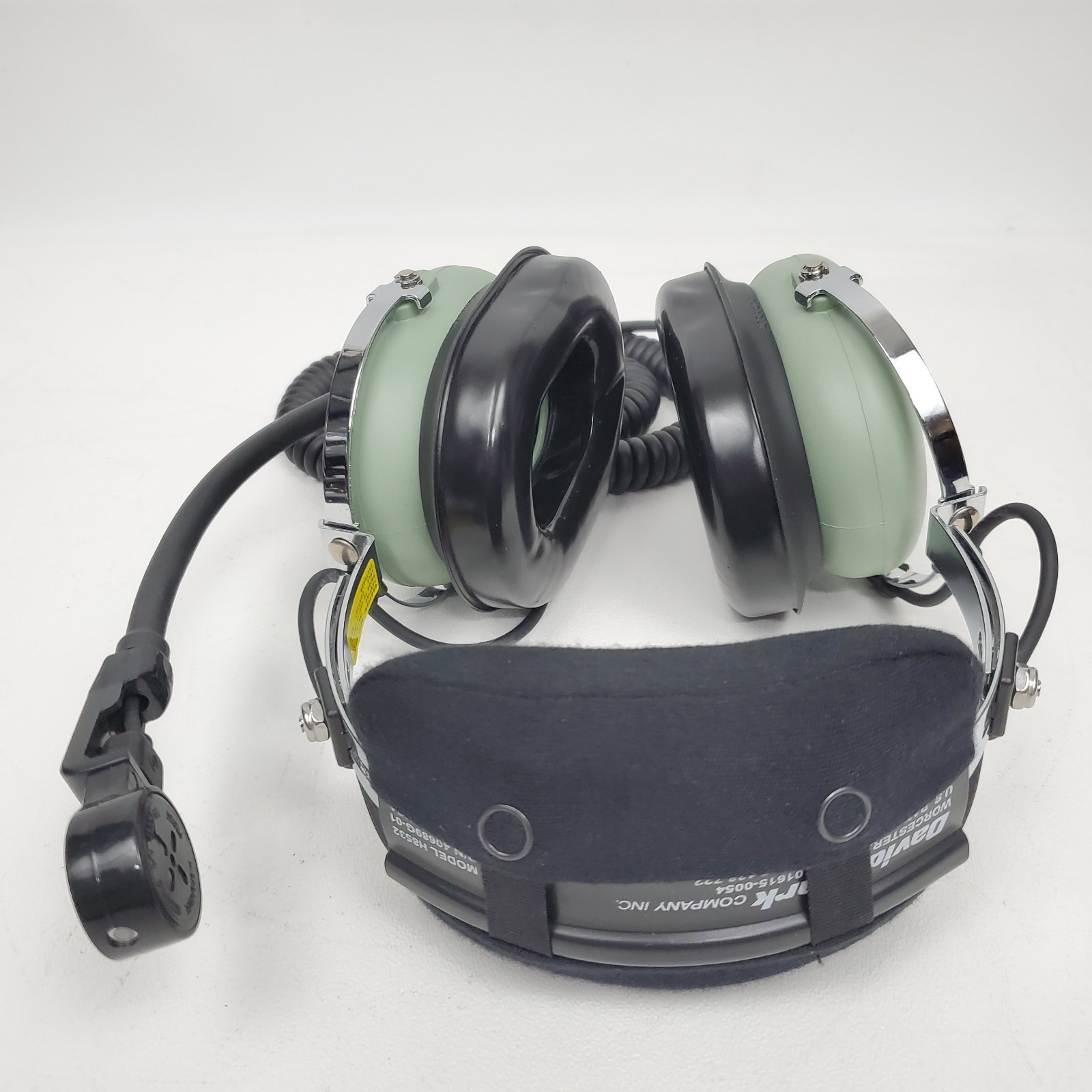 David Clark Pro Audio Headset Model H8532 P/N 40689G-01 4-Pin XLR Plug-in